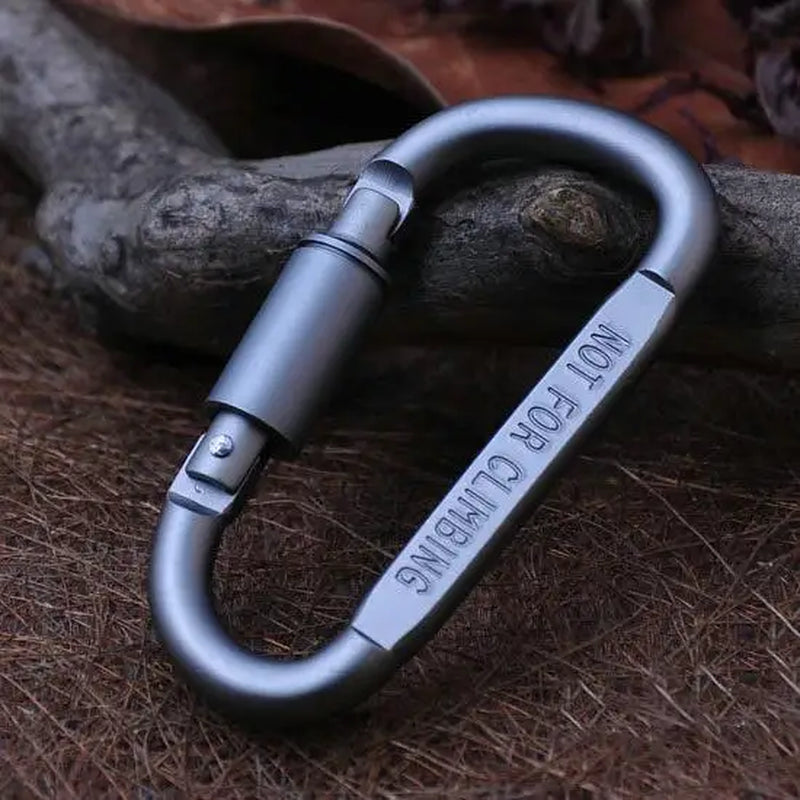 4PCS Carabiner Set for Key Camping Survival EDC Outdoor Keychain Clip Alloy Aluminum Tactical Caribiner Hook Karabiners