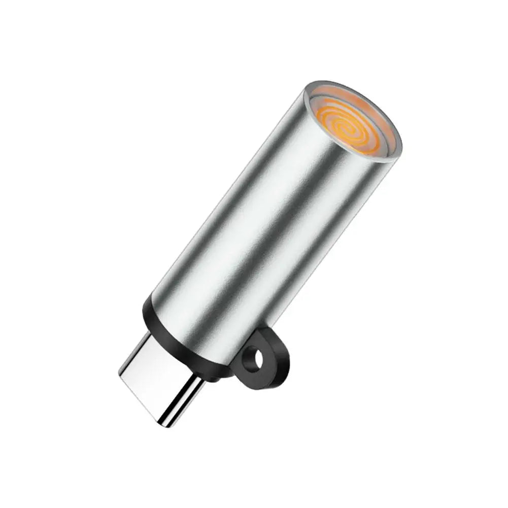 Type-C Plug and Use Arc Lighter - Portable Windproof Electric Lighter for Flights, Camping & Emergency Use
