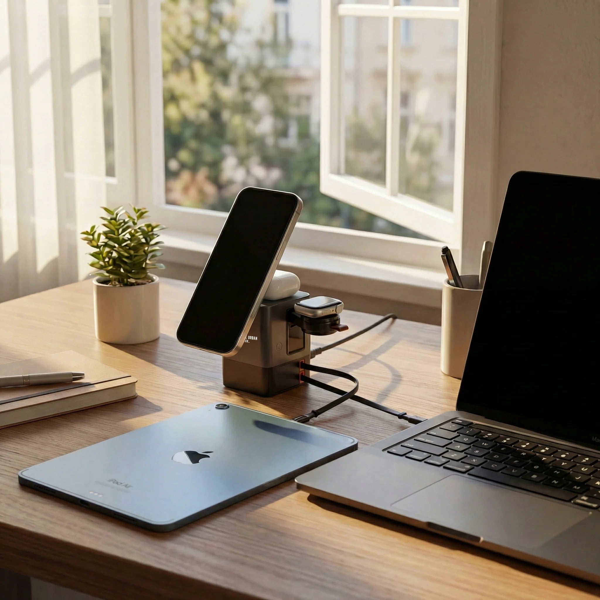 Flexhub – 105W 6-In-1 Wireless Charging Station for Multiple Devices