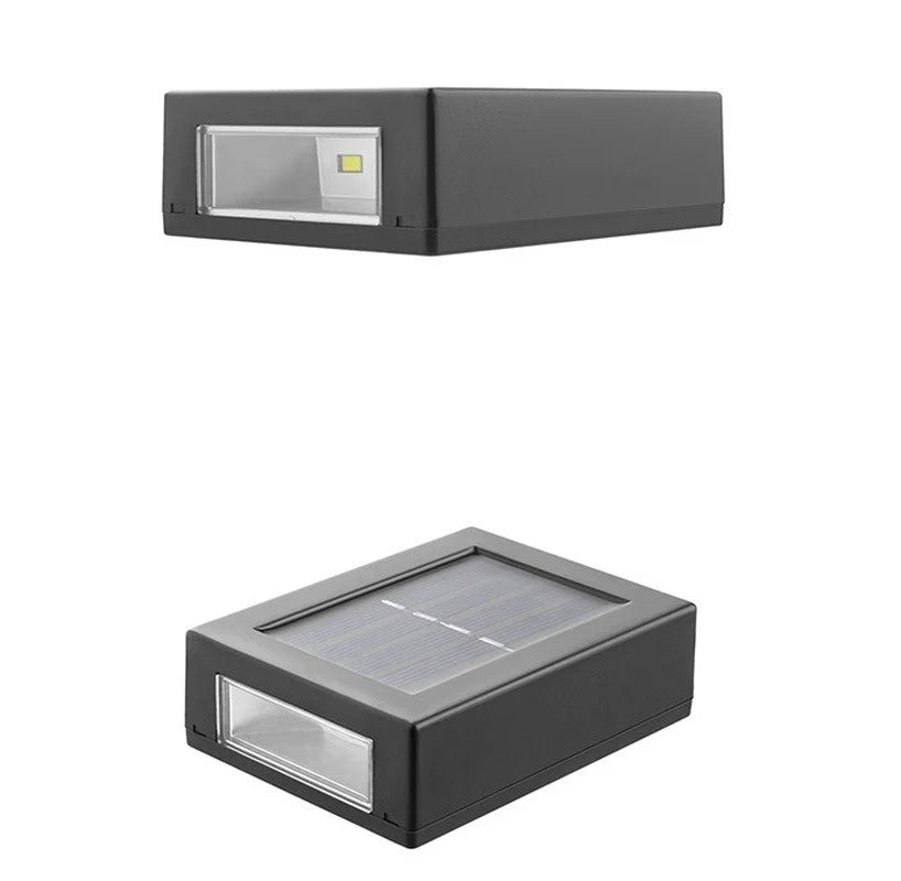Outdoor Solar Lamp LED Solar Light Wall Street Light Lamp Solar Powered Sunlight IP65 Waterproof Solar Lamp Garden Decorative