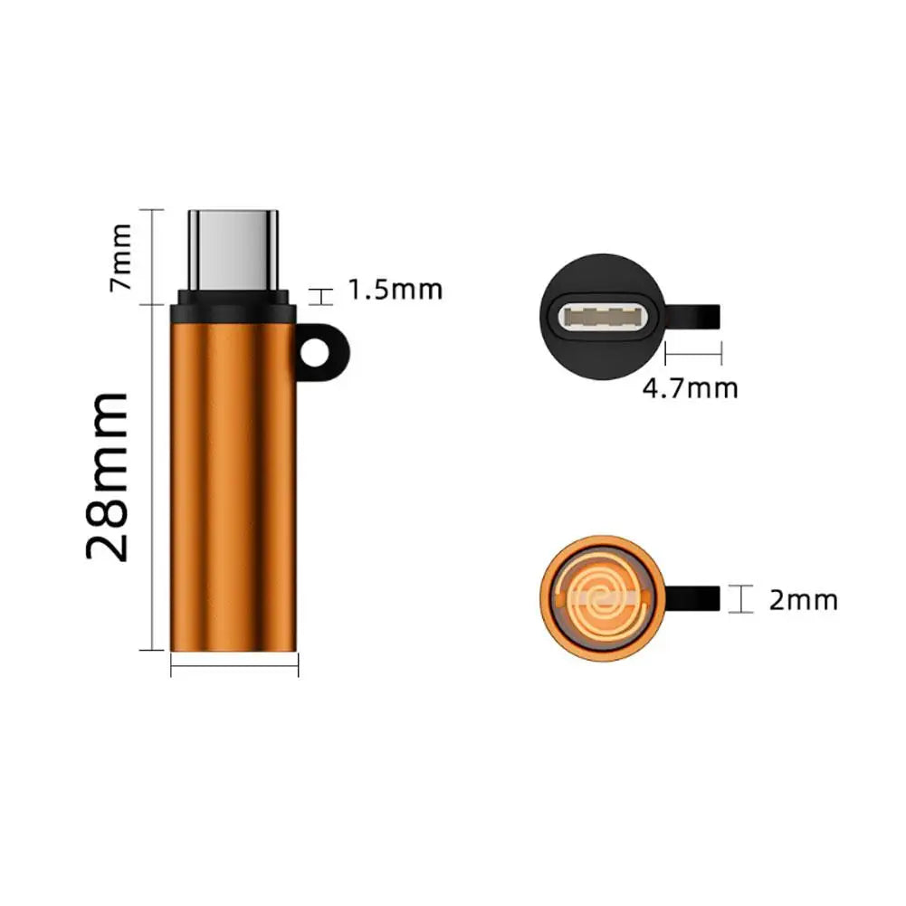 Type-C Plug and Use Arc Lighter - Portable Windproof Electric Lighter for Flights, Camping & Emergency Use