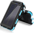 Universal 20000Mah Silicon Portatil Solar Power Bank Solar Powerbank Waterproof Wireless Solar Charger for Cell Mobile Phone