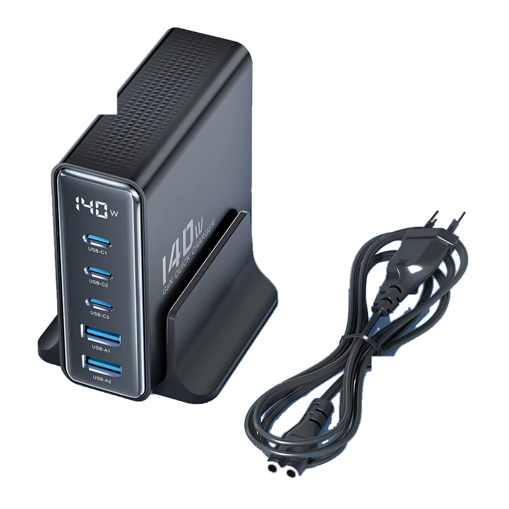 5-In-1 Desktop Fast Charger (Not Solar)