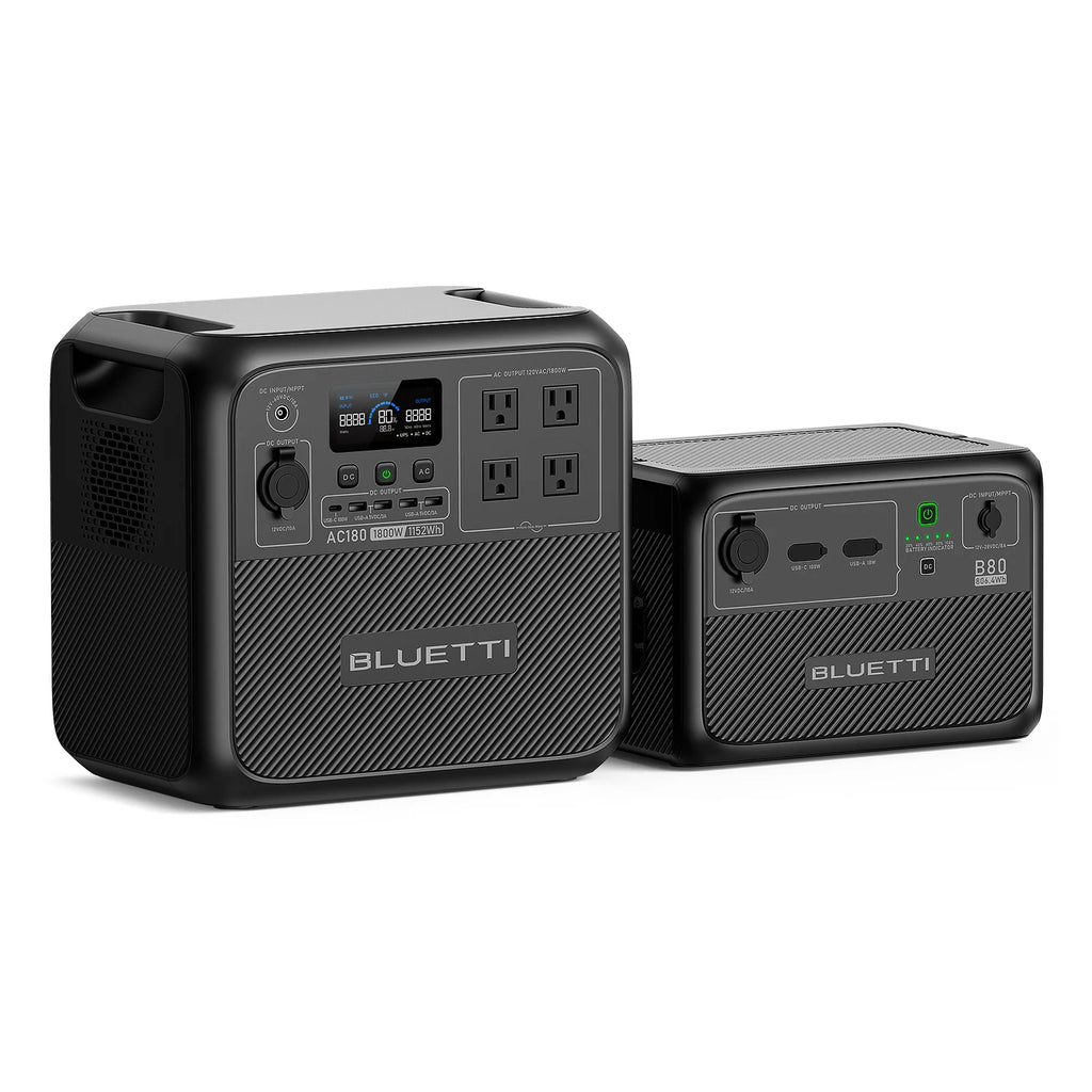 AC180 Solar Portable Power Station | 1,800W 1,152Wh